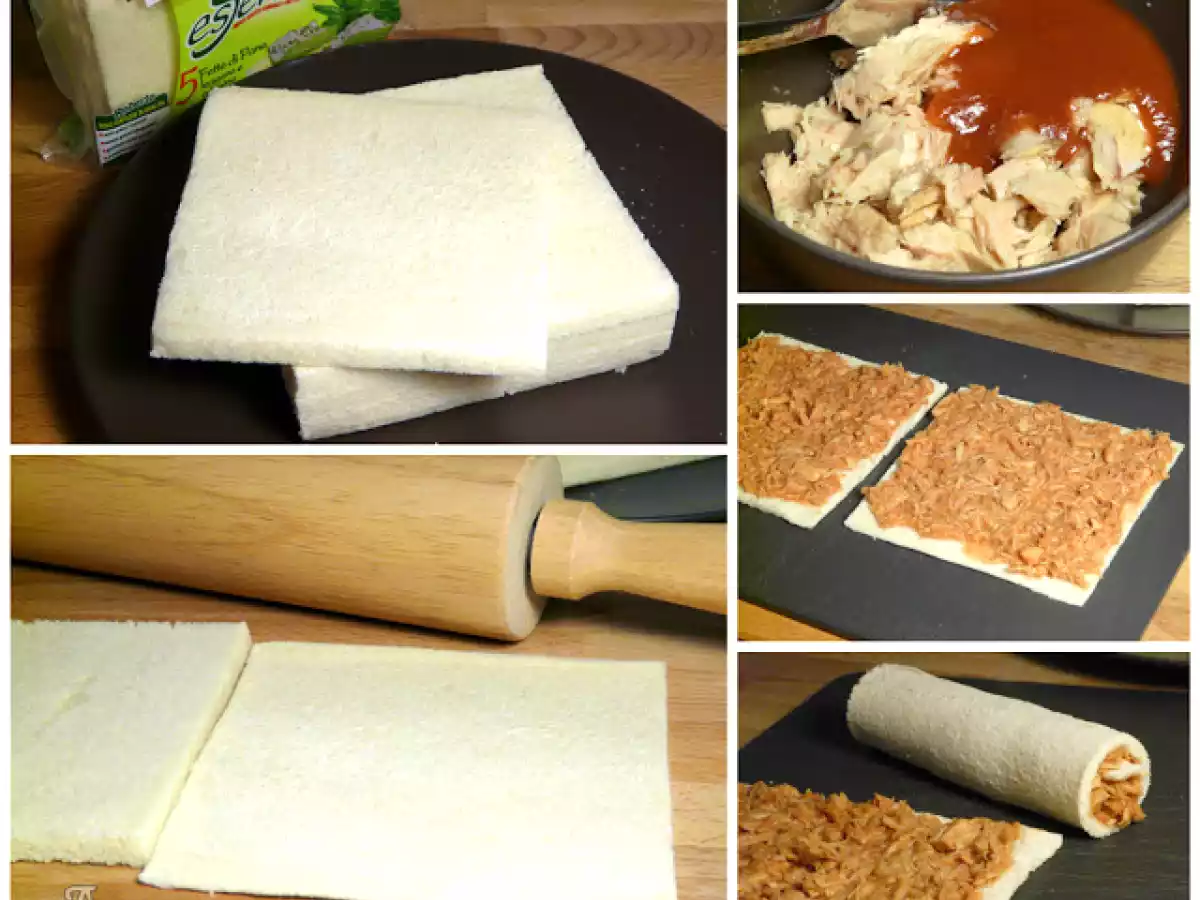 Rollitos variados de sandwich - foto 3