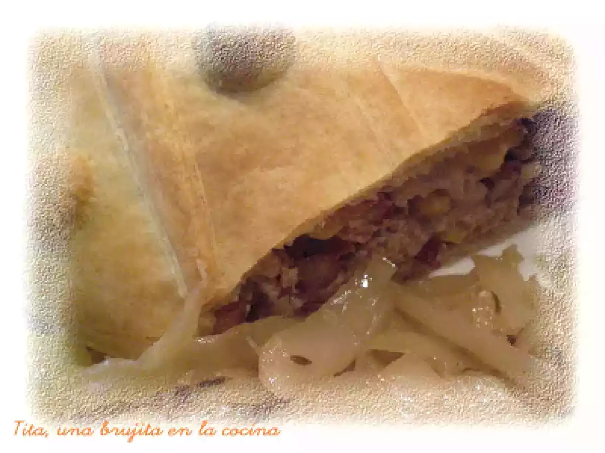 Rollo de carne con cama de repollo - foto 2