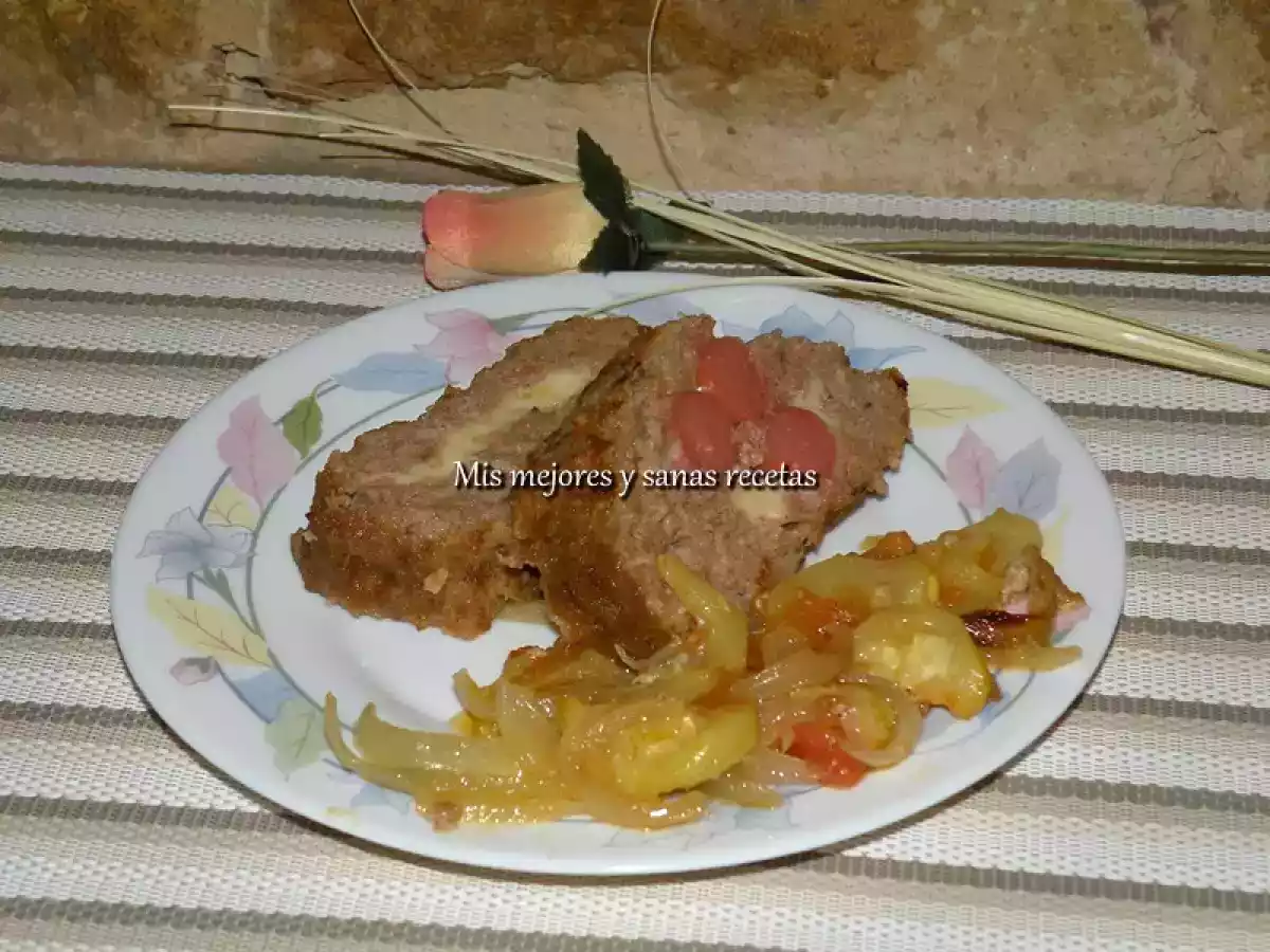 Rollo de carne picada