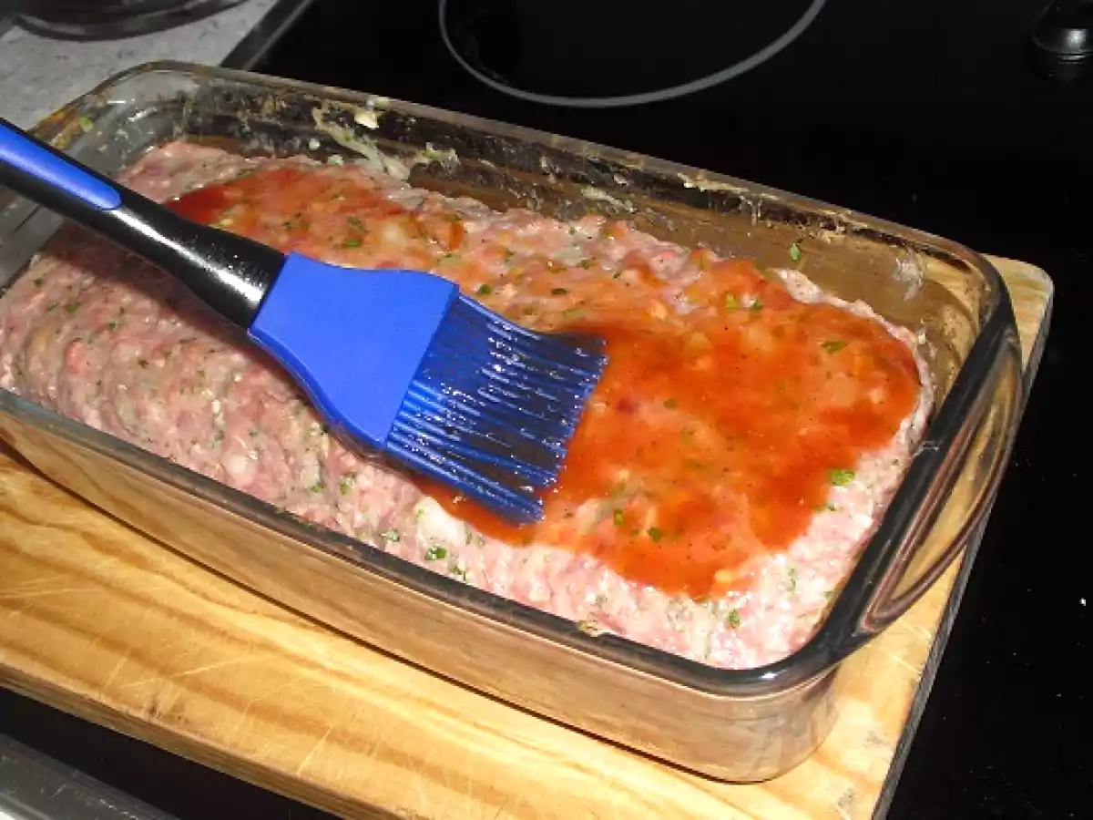 Rollo de carne relleno de huevos duros - foto 4