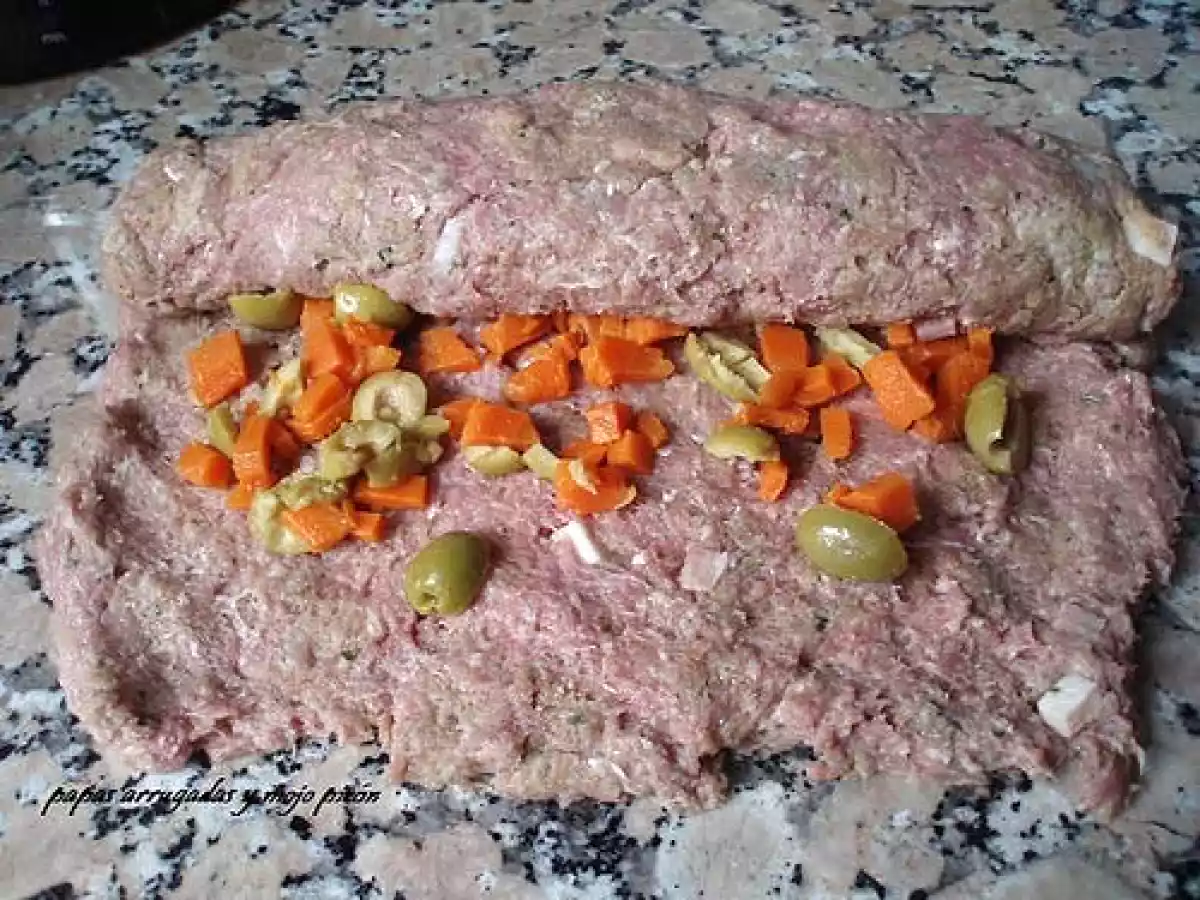 ROLLO DE CARNE RELLENO ***PASO A PASO*** - foto 5