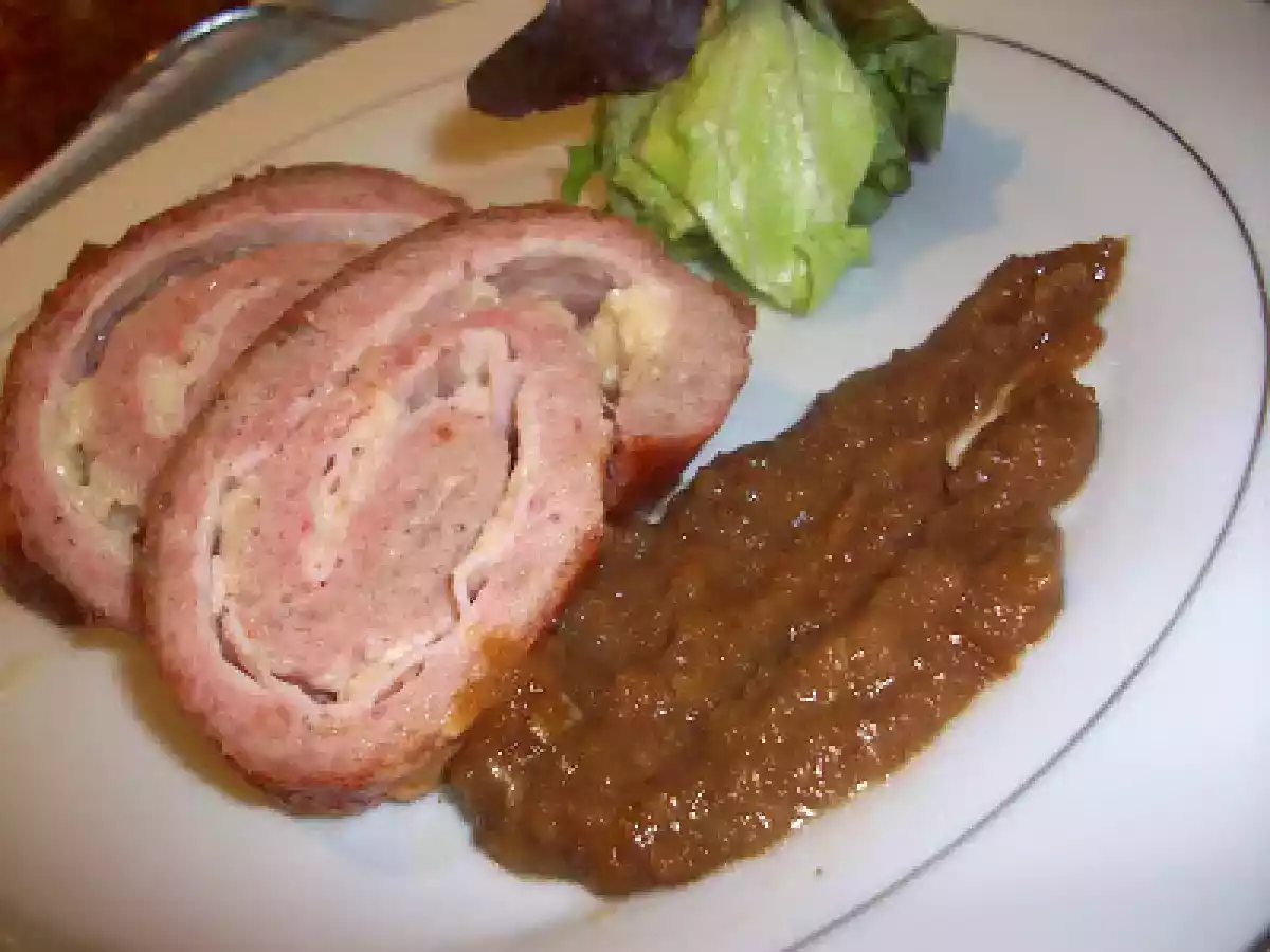 Rollo de carne relleno (receta italiana con paso a paso)