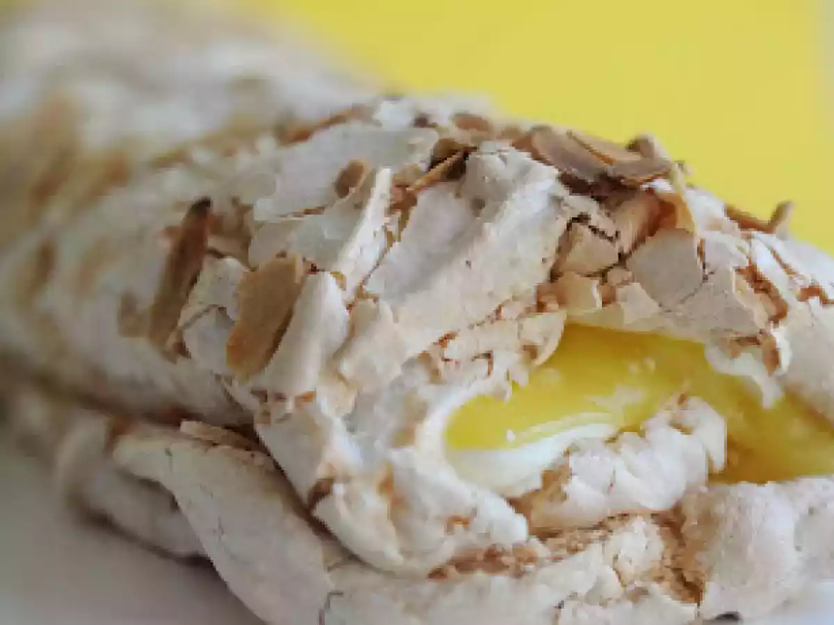 Rollo de merengue francés y limón - foto 2
