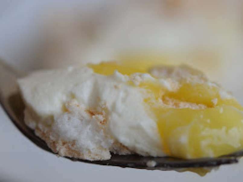 Rollo de merengue francés y limón, foto 3