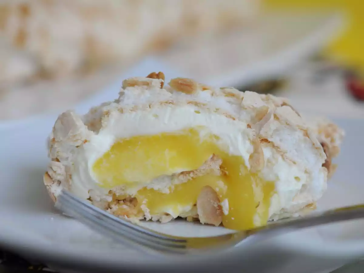 Rollo de merengue francés y limón - foto 4