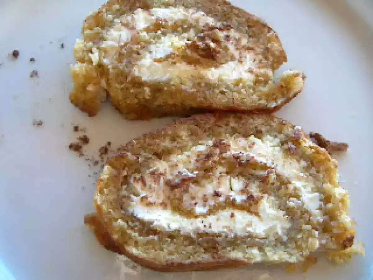 Rollo de tiramisú. Paso a paso