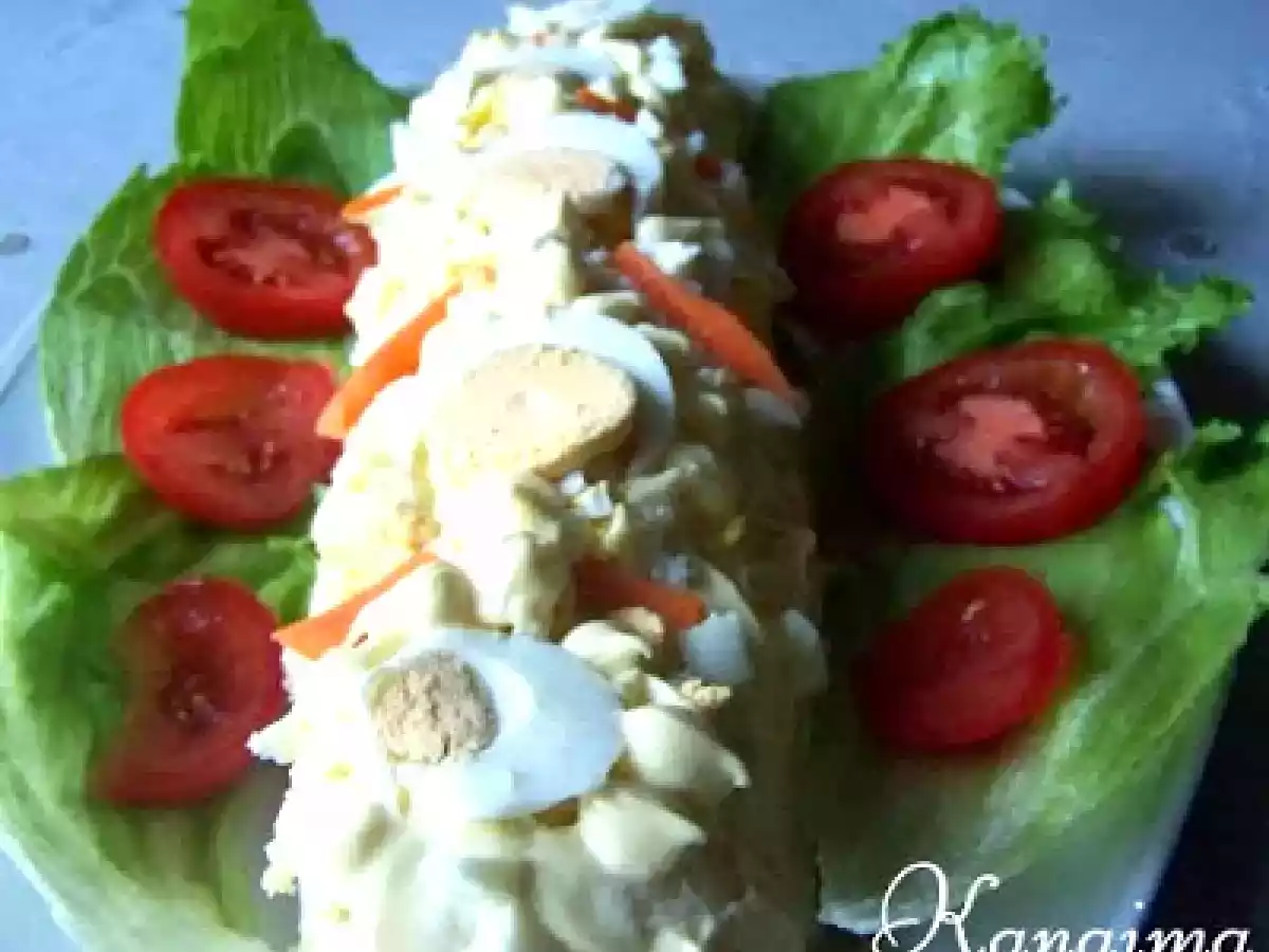 Rollo Light de papas con atún - foto 2