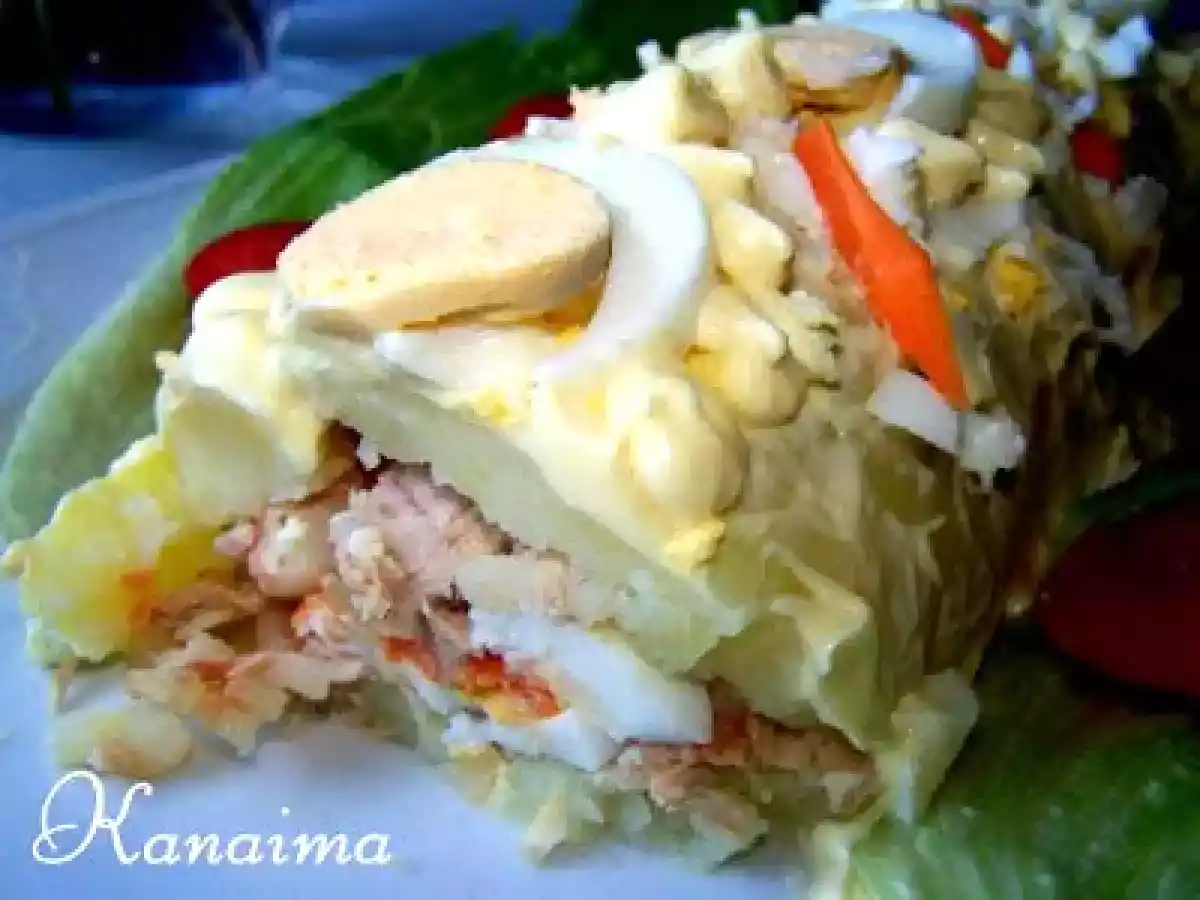 Rollo Light de papas con atún - foto 3