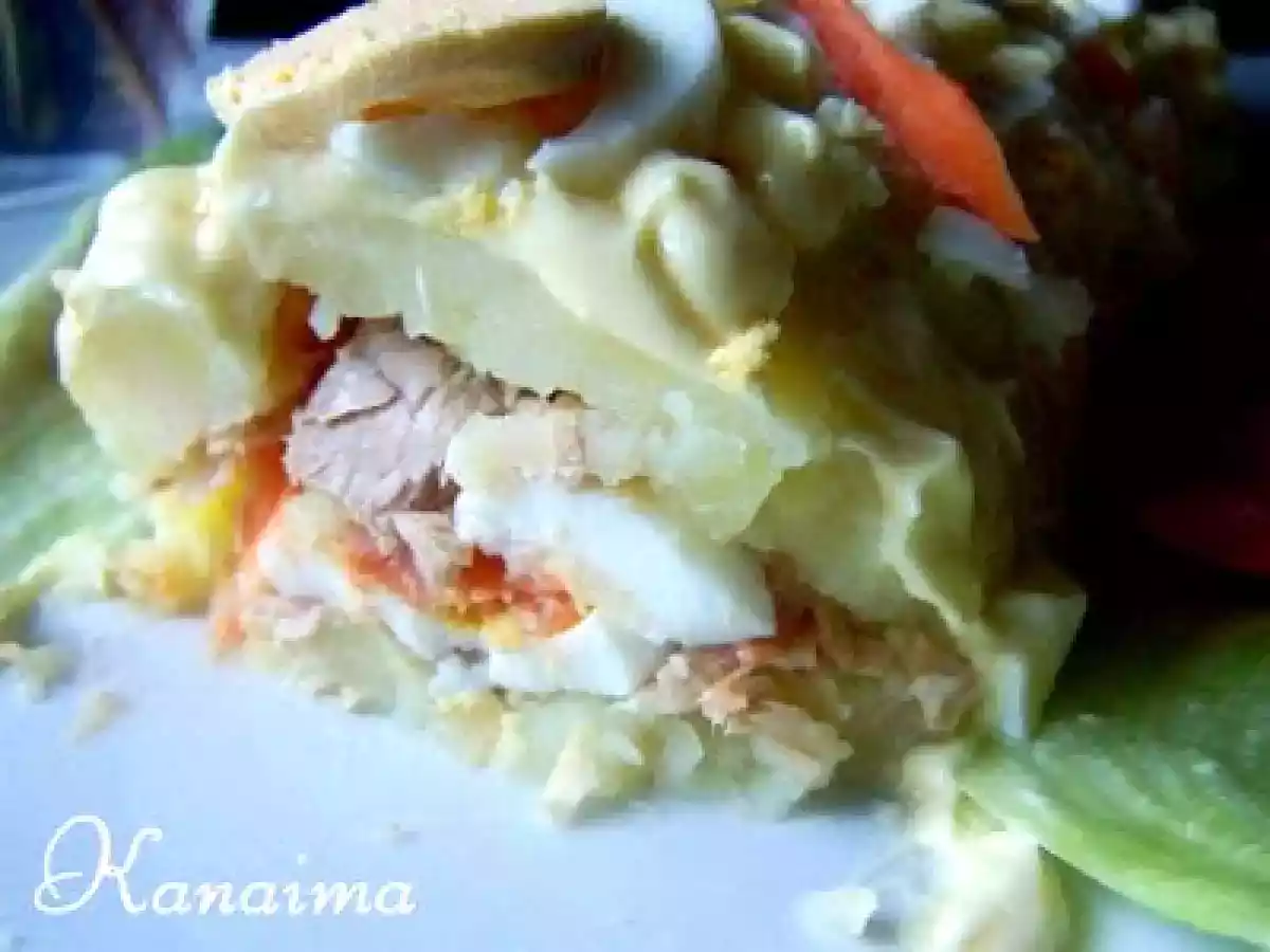 Rollo Light de papas con atún - foto 5