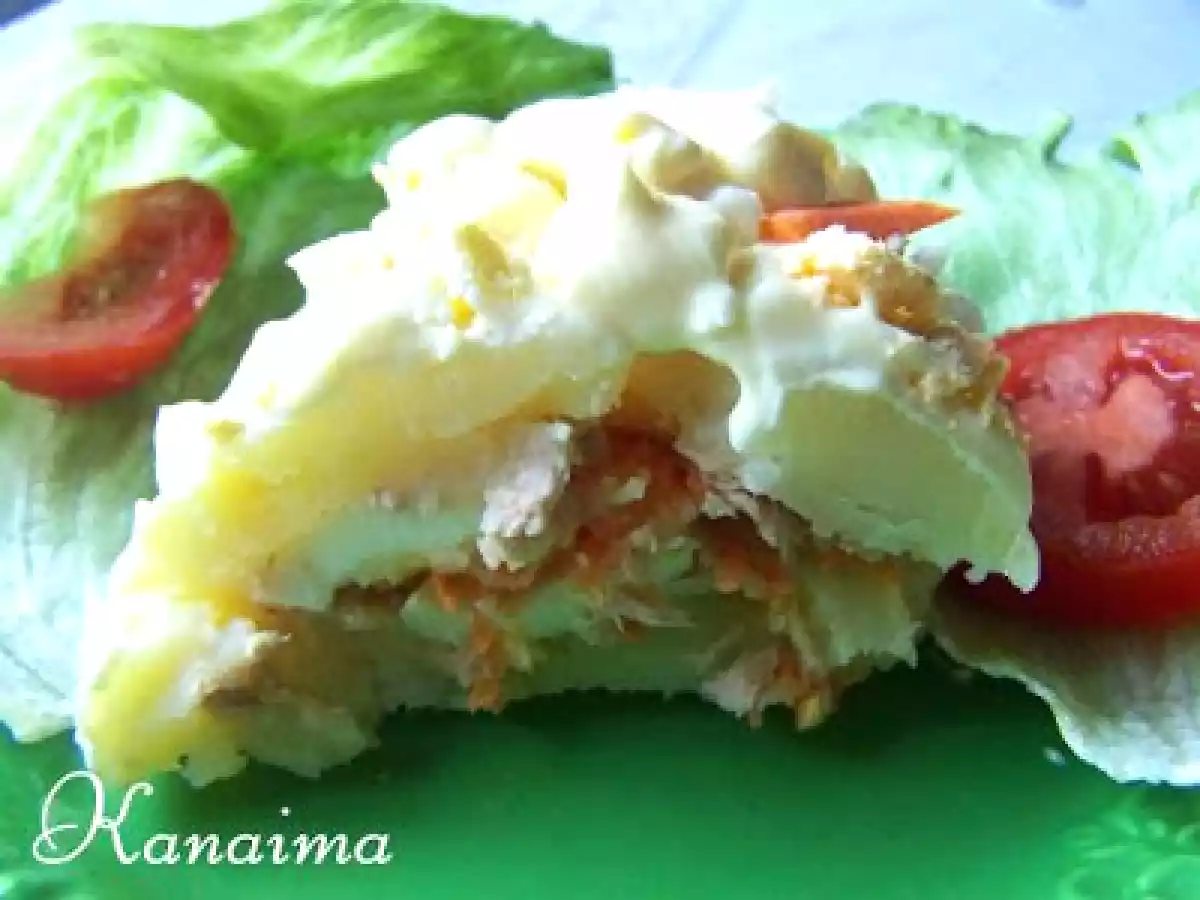 Rollo Light de papas con atún - foto 6