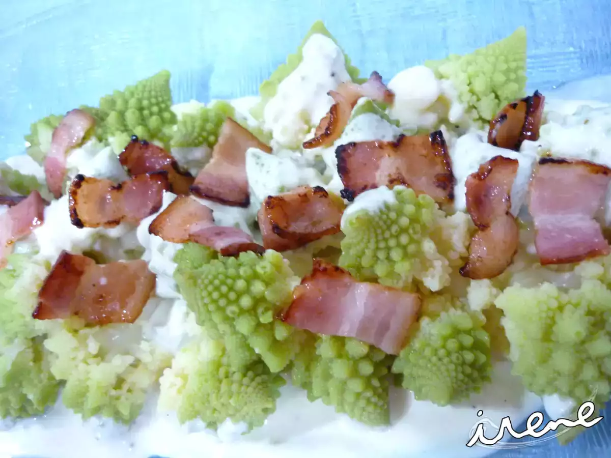 Romanesco con bechamel
