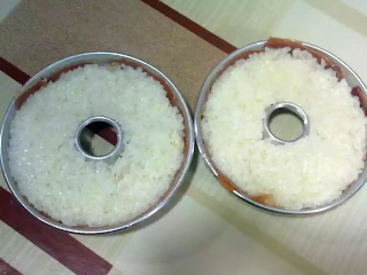 ROSCA DE ARROZ CON JAMÓN SERRANO Y QUESO - foto 4