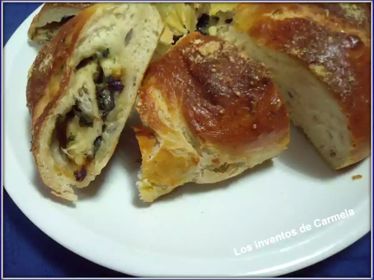 Rosca de espinacas y queso manchego - foto 2