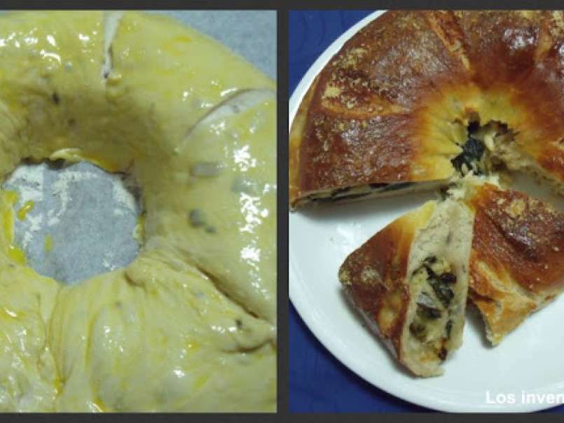 Rosca de espinacas y queso manchego - foto 3