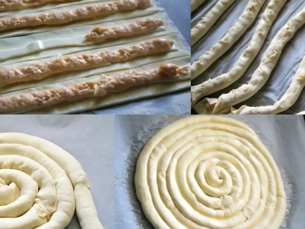 Rosca de hojaldre rellena de... - foto 3