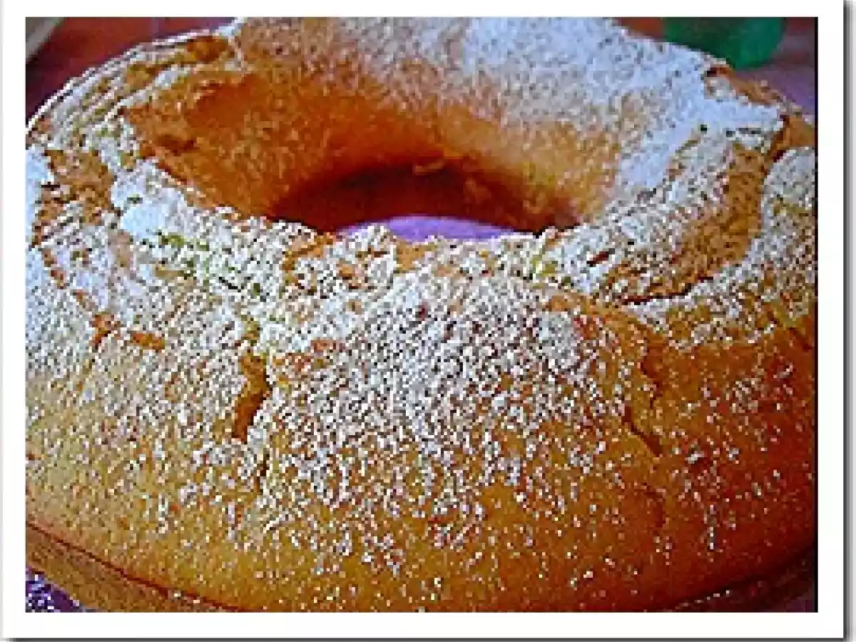 Roscón de naranja y requesón