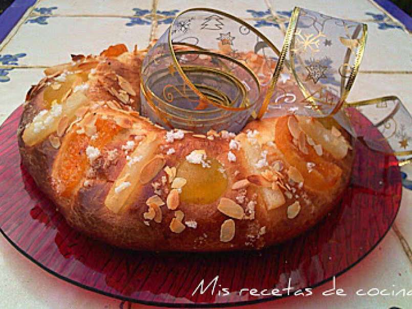Roscón de Reyes con masa madre