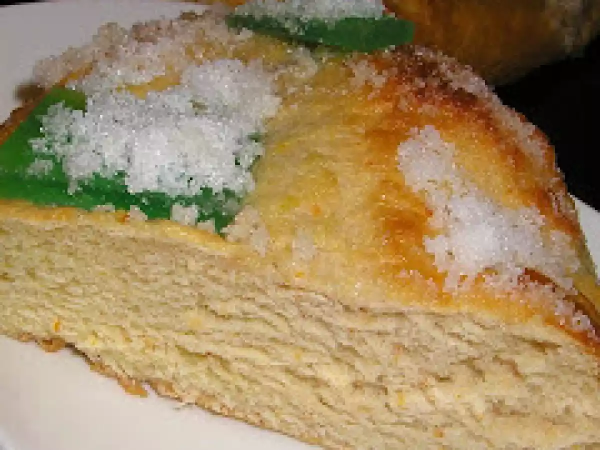 Roscón de reyes con masa madre(thermomix).