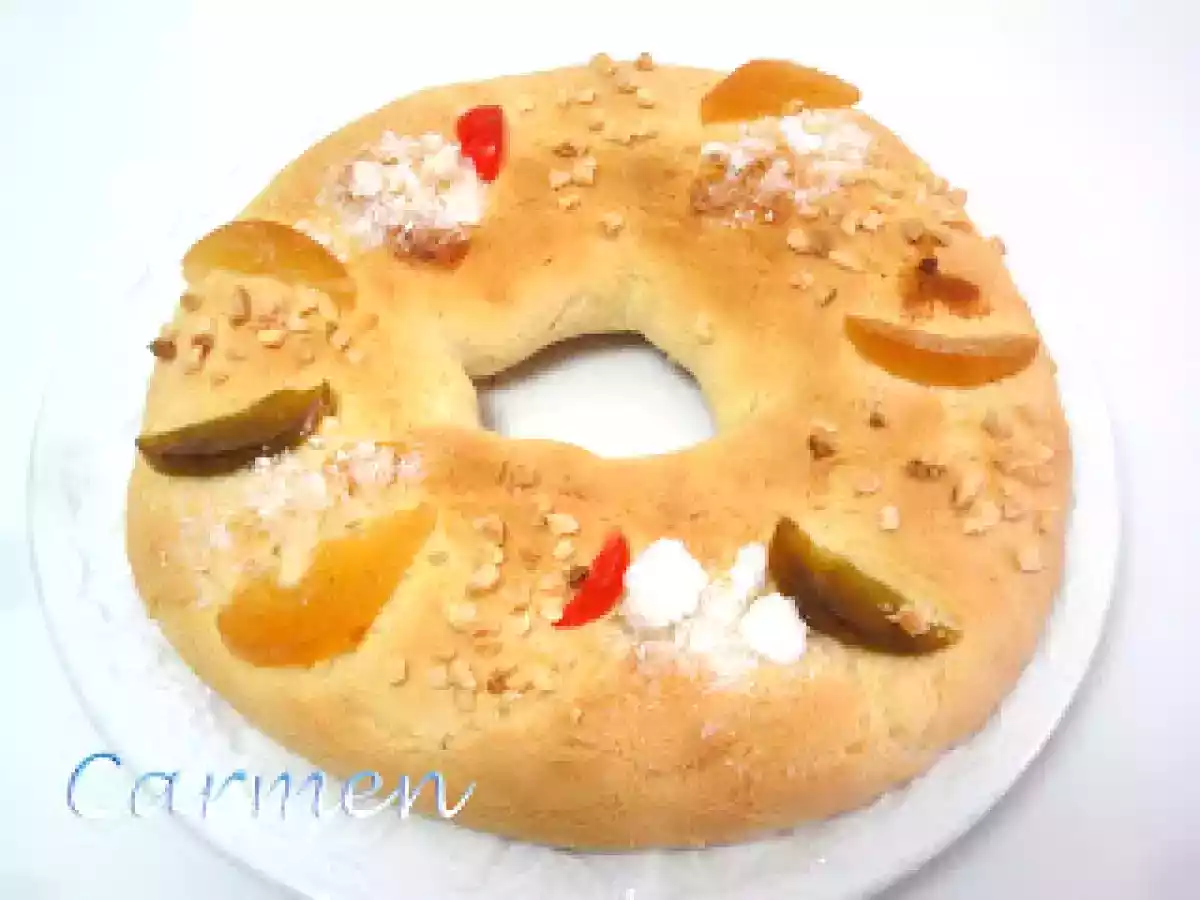Roscón de reyes sin gluten 2