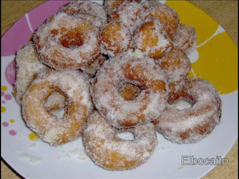 Roscos de azúcar, limón y anís (Emilio Almagro)