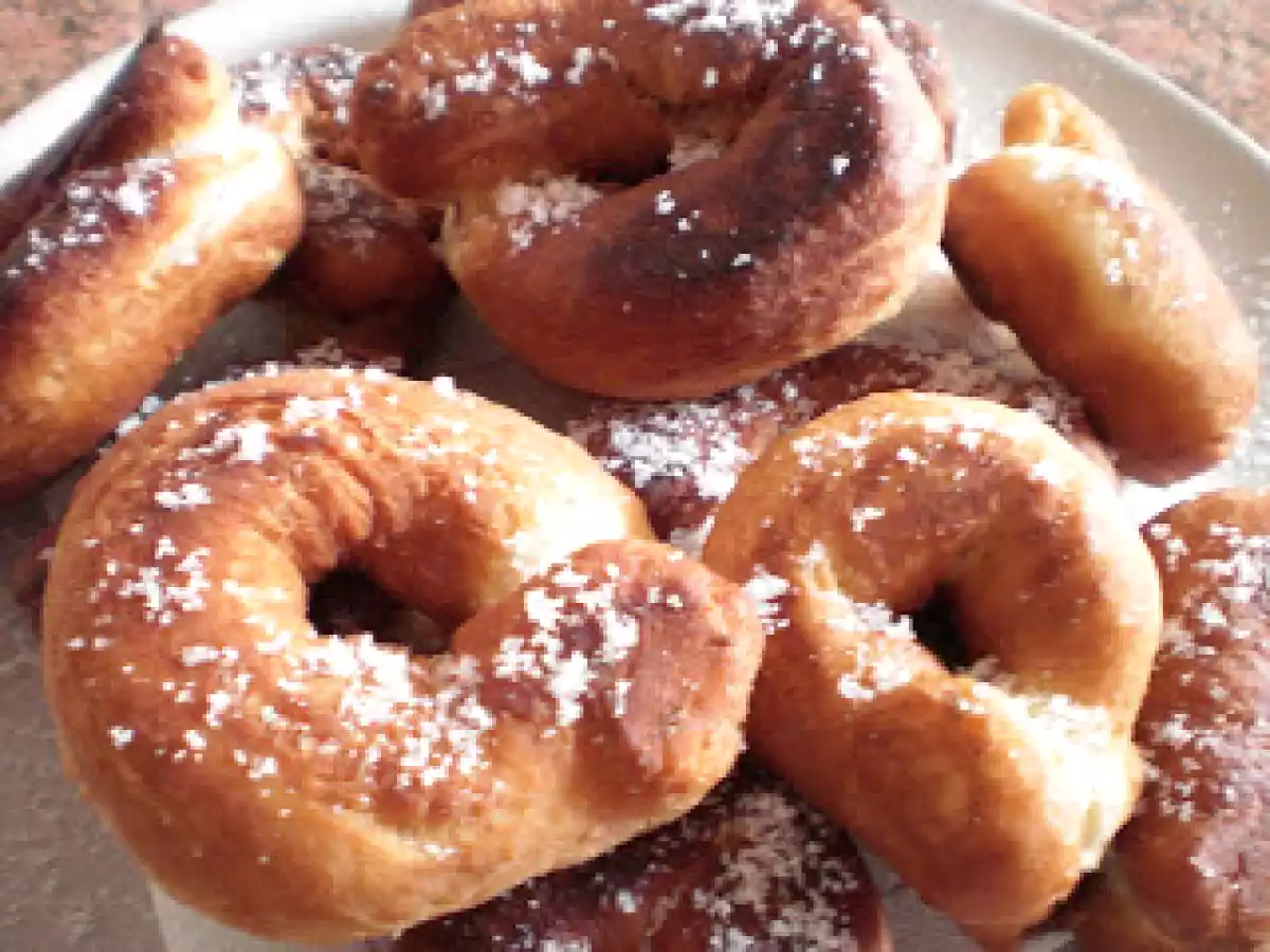 Roscos de vino moscatel