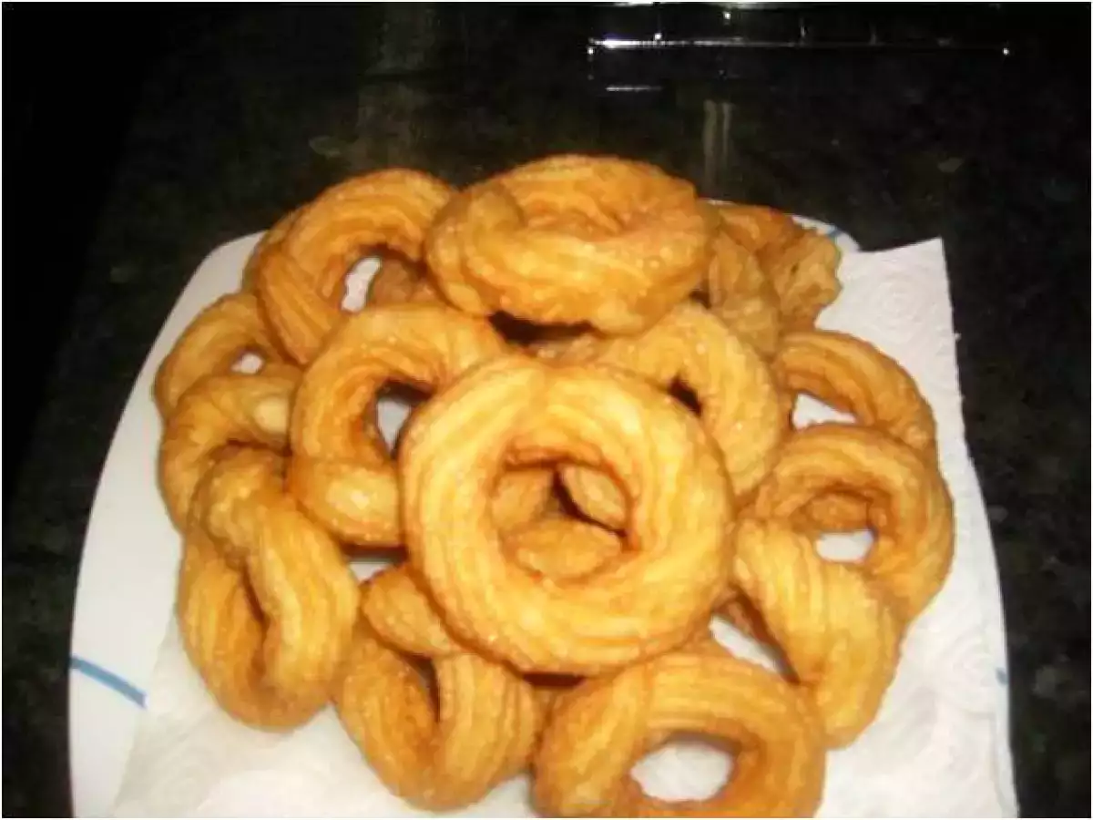 Rosquillas con pata Choux fritas - foto 9