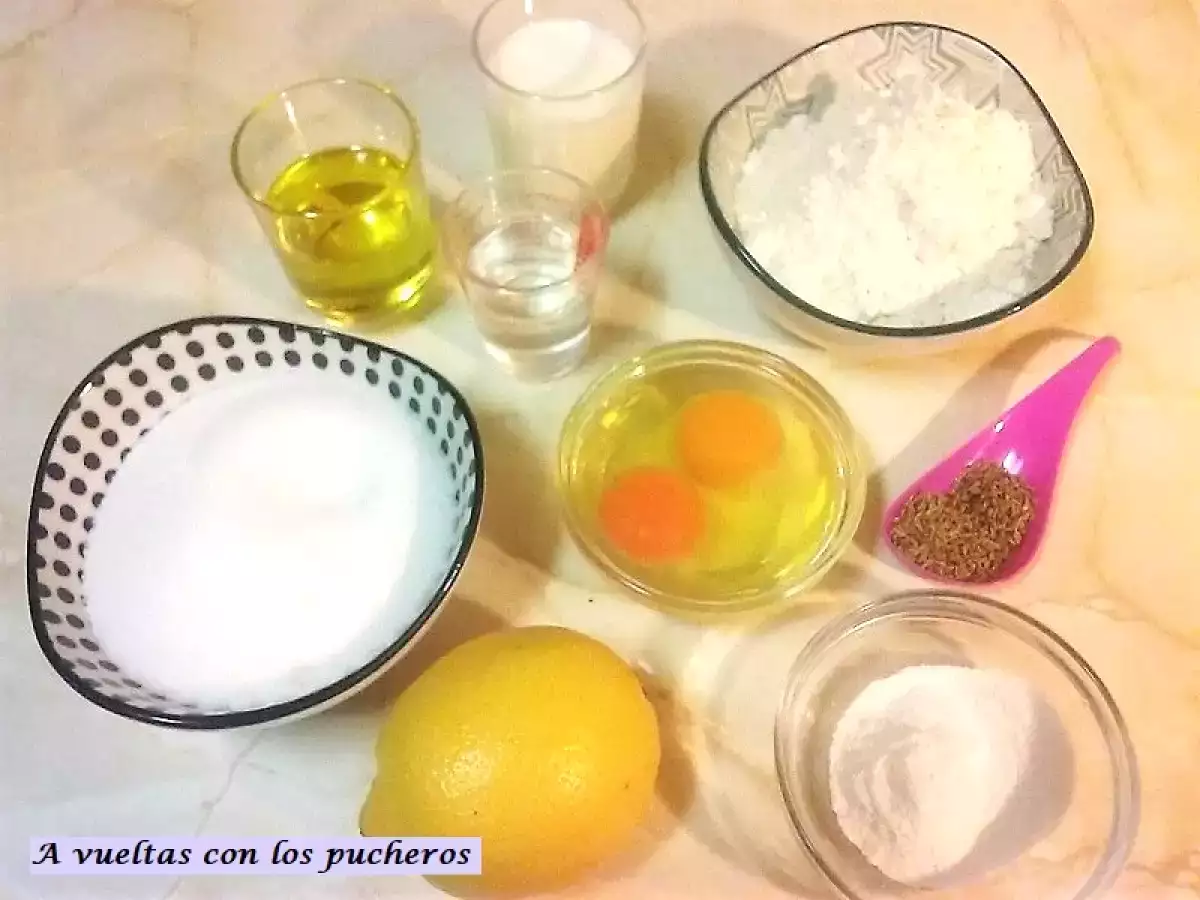 Rosquillas de anís caseras - foto 2