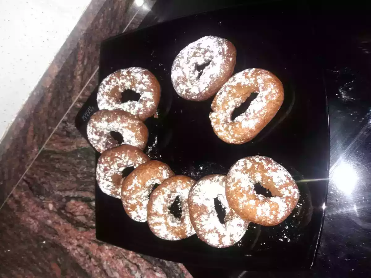 Rosquillas de anís seco y azafrán