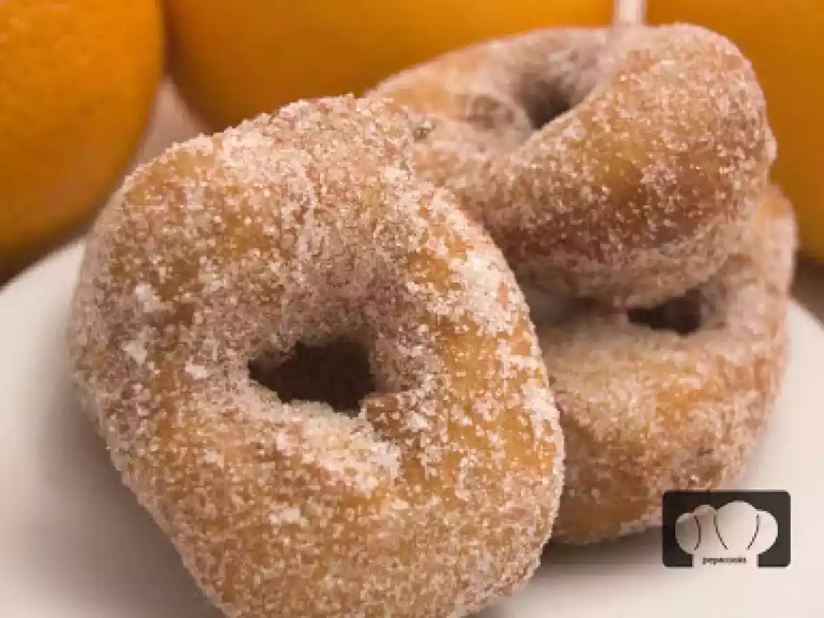 Rosquillas de naranja