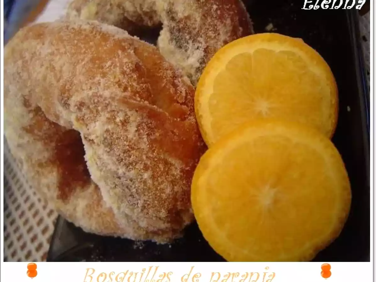 Rosquillas de naranja