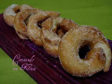 Rosquillas y Empanadillas Rellena de Cabello de Angel Fritas