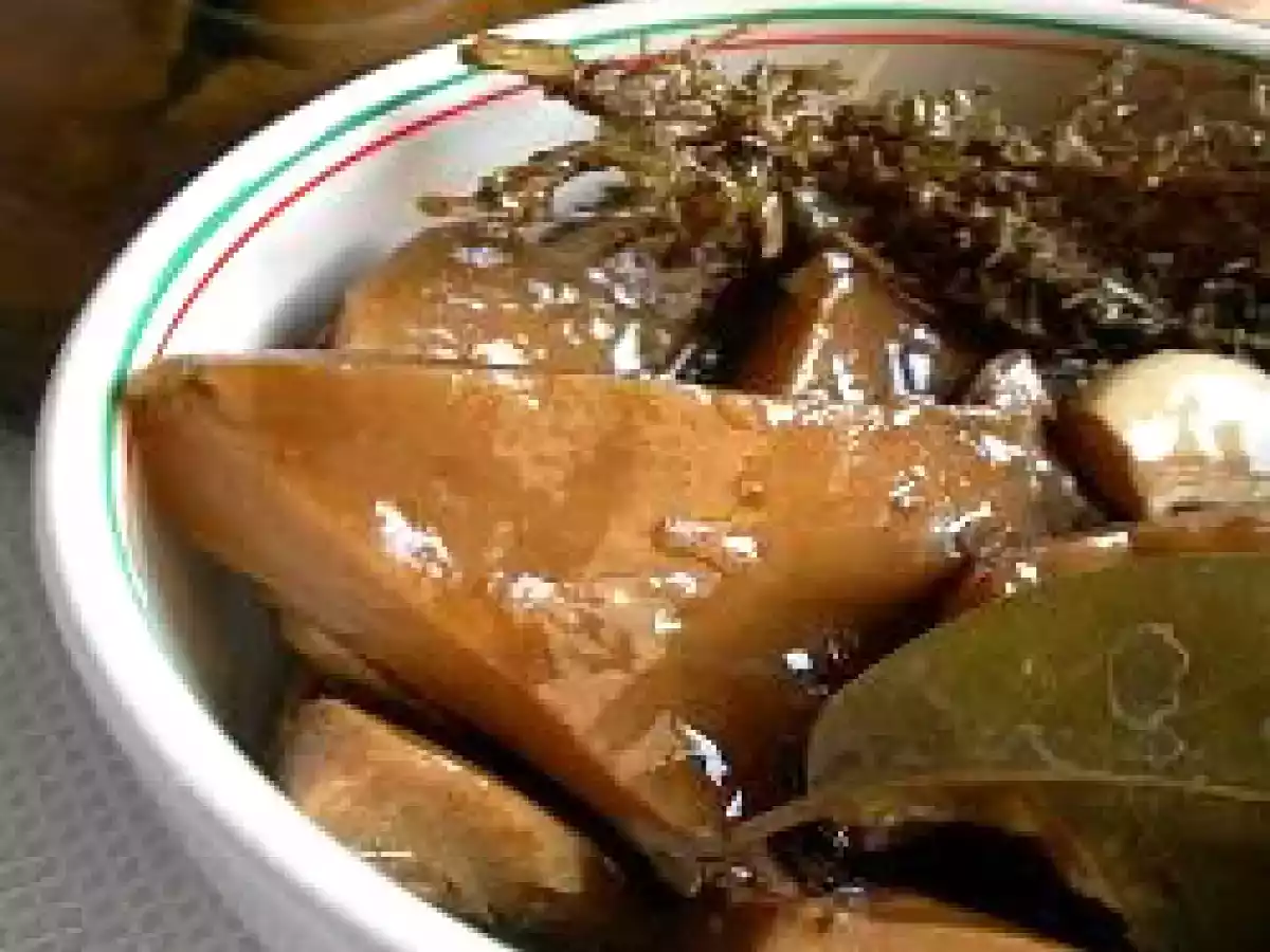 Rovellones en vinagreta