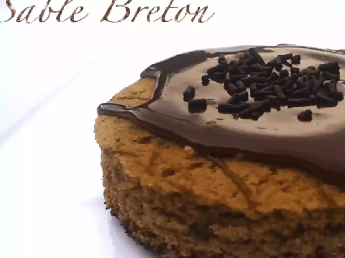 SABLÉ BRETÓN CON GANACHE DE CHOCOLATE