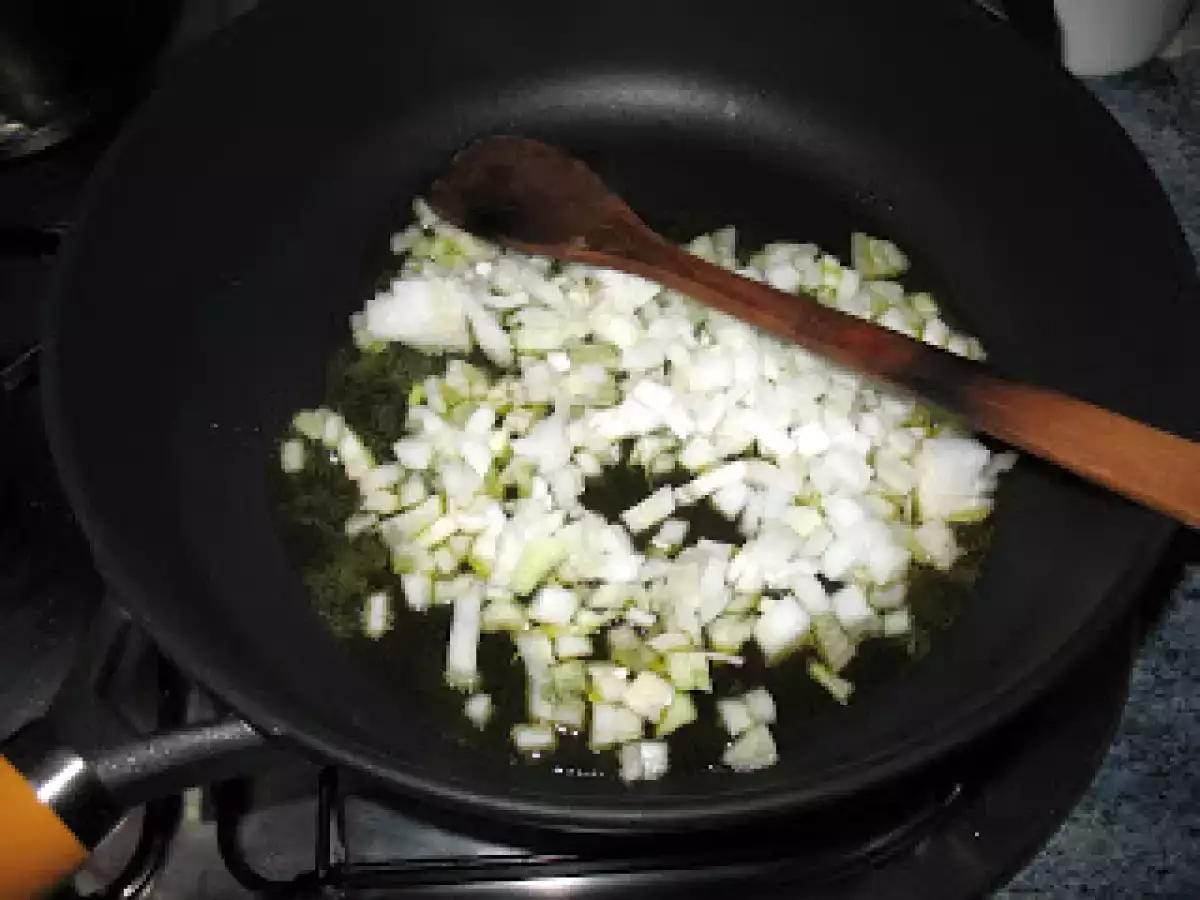 Saccottini de bacon y rúcula con salsa de calabacín y gambas - foto 14