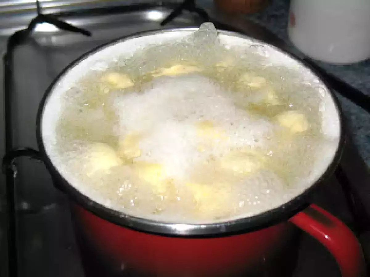 Saccottini de bacon y rúcula con salsa de calabacín y gambas - foto 16