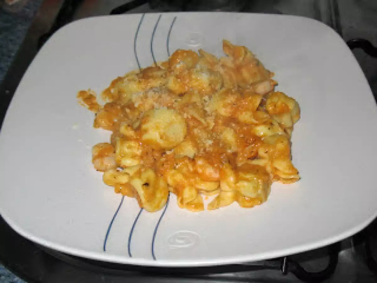 Saccottini de bacon y rúcula con salsa de calabacín y gambas - foto 19