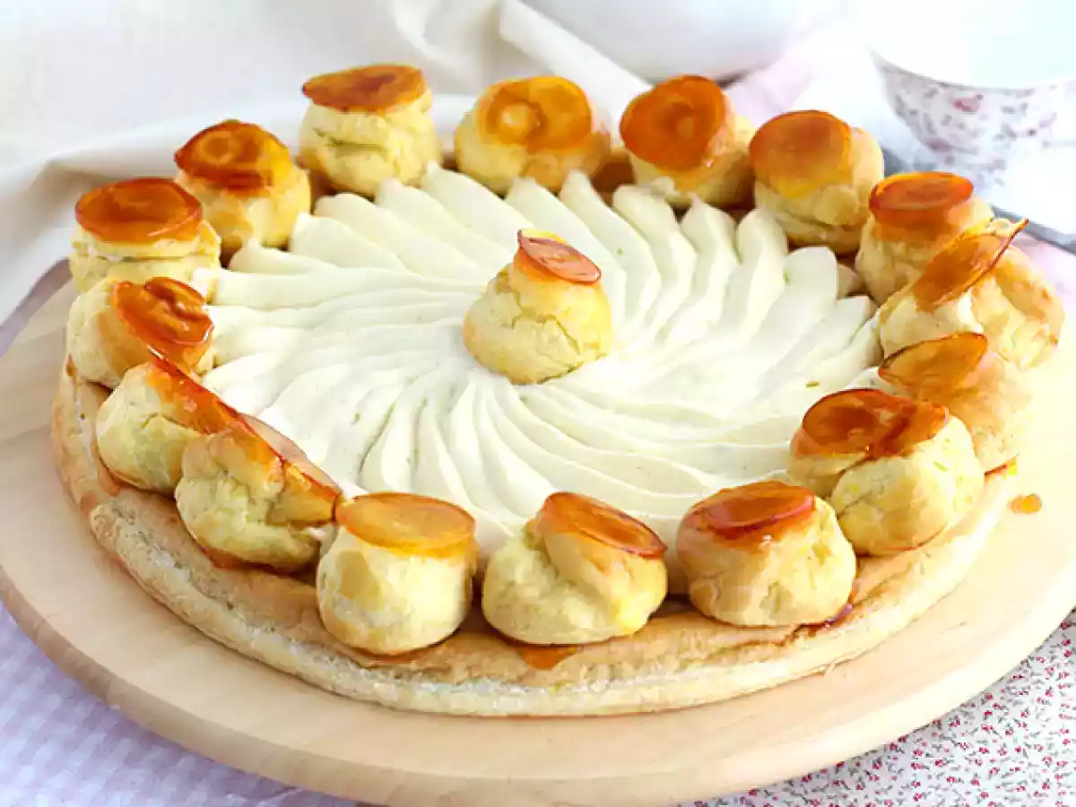 Saint Honoré, receta explicada paso a paso