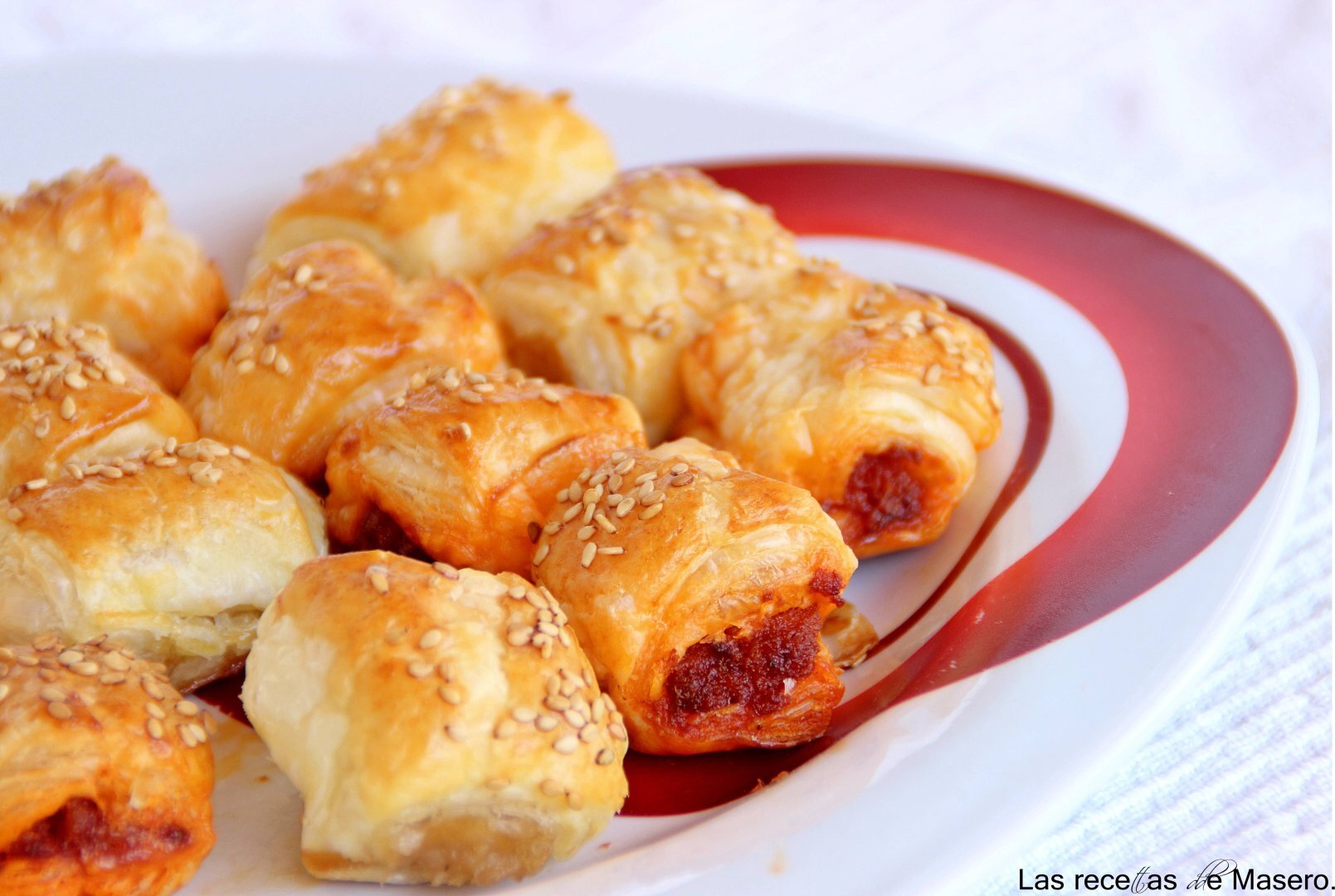 Saladitos de sobrasada y atún Receta Petitchef