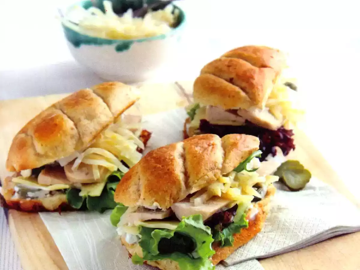 Salchicha alemana con chucrut