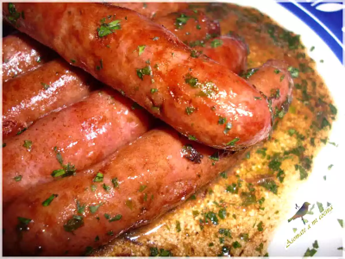 Salchichas blancas frescas al vino - foto 2