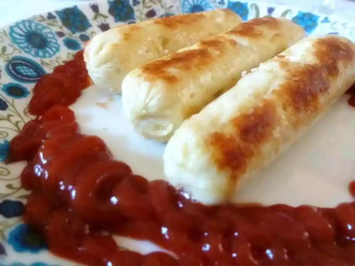 Salchichas de pollo con queso - foto 2