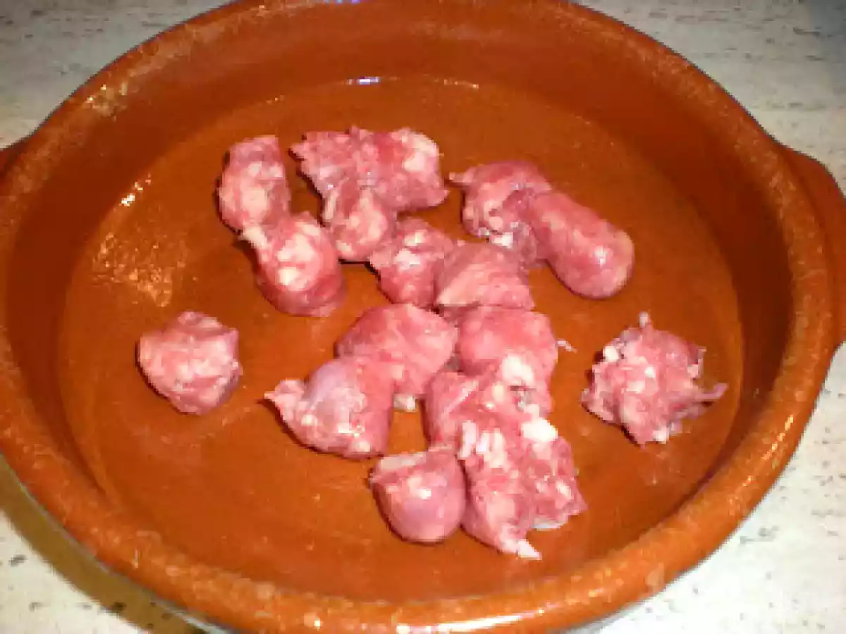 Salchichas de pollo con tomate y huevo - foto 5