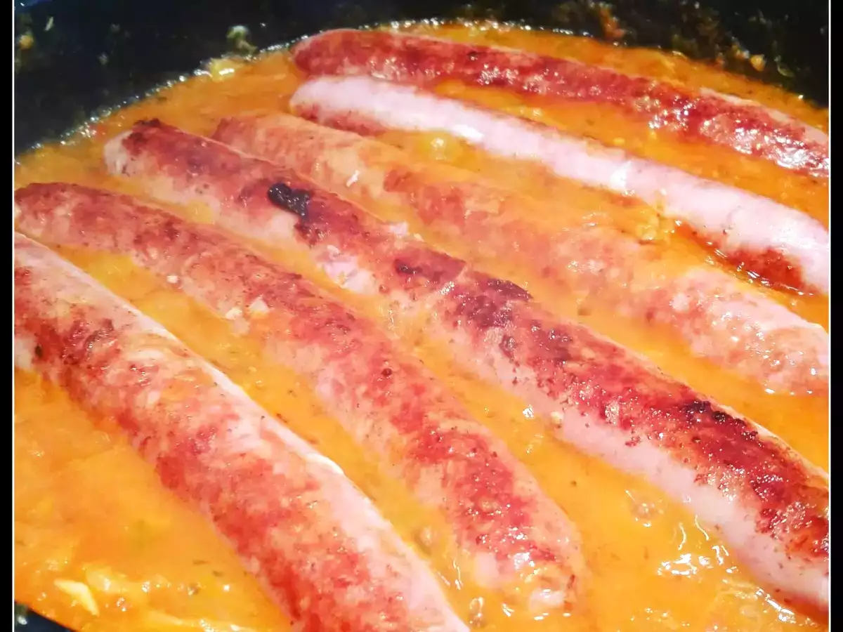 Salchichas frescas con salsa de tomate - foto 4