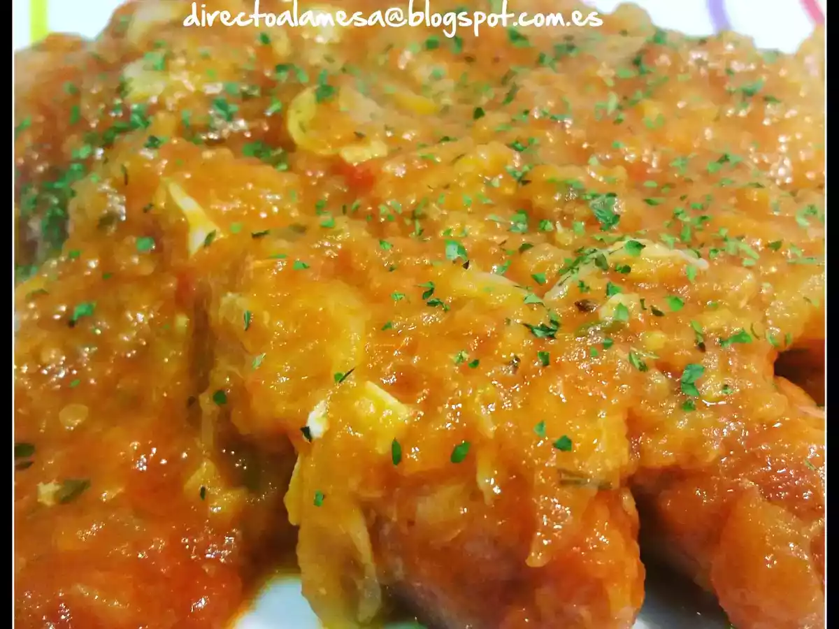 Salchichas frescas con salsa de tomate - foto 6