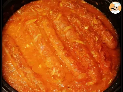 Salchichas frescas con salsa de tomate - foto 5