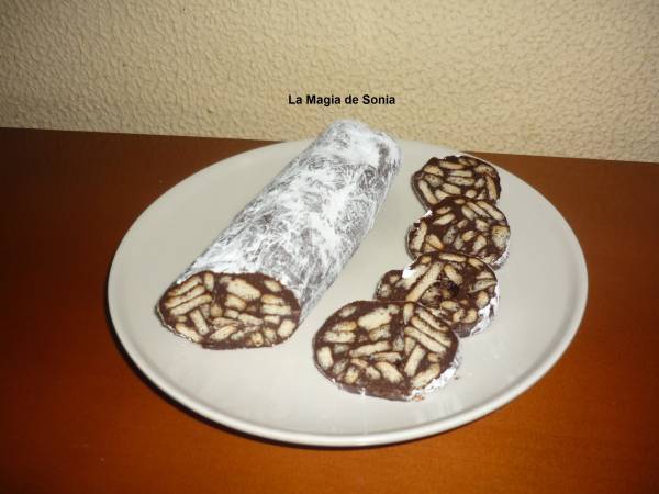 Salchichón de Chocolate.