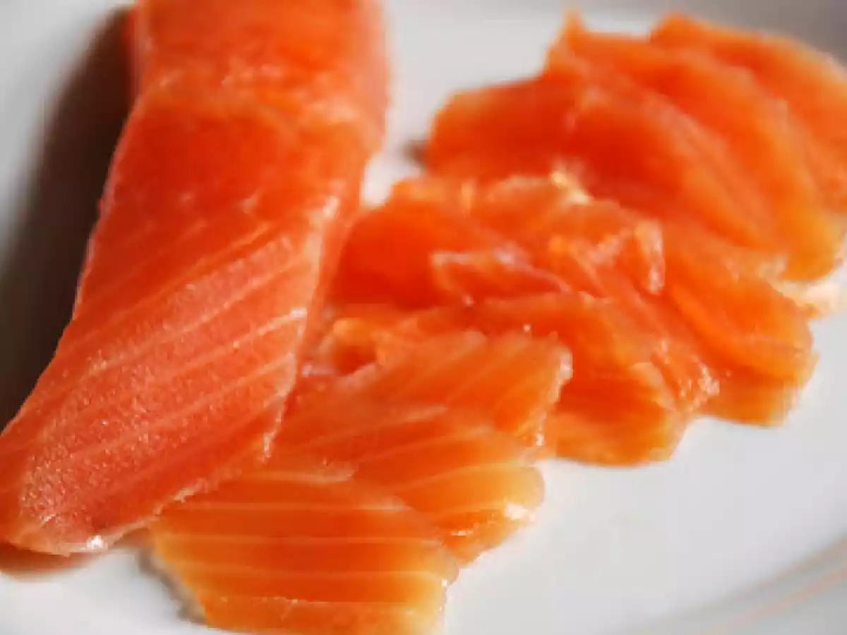 Salmón ahumado casero