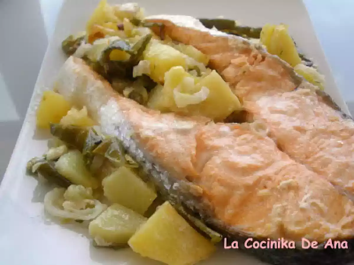 Salmón al horno - foto 2