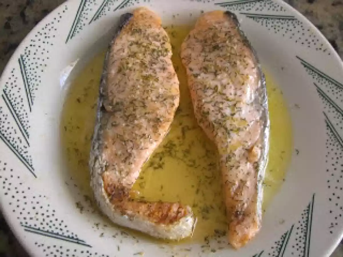 Salmón al microondas - foto 2