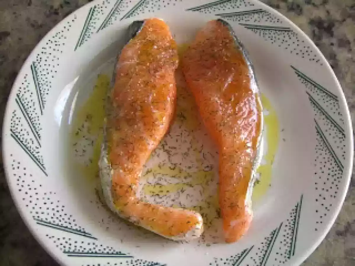 Salmón al microondas - foto 3